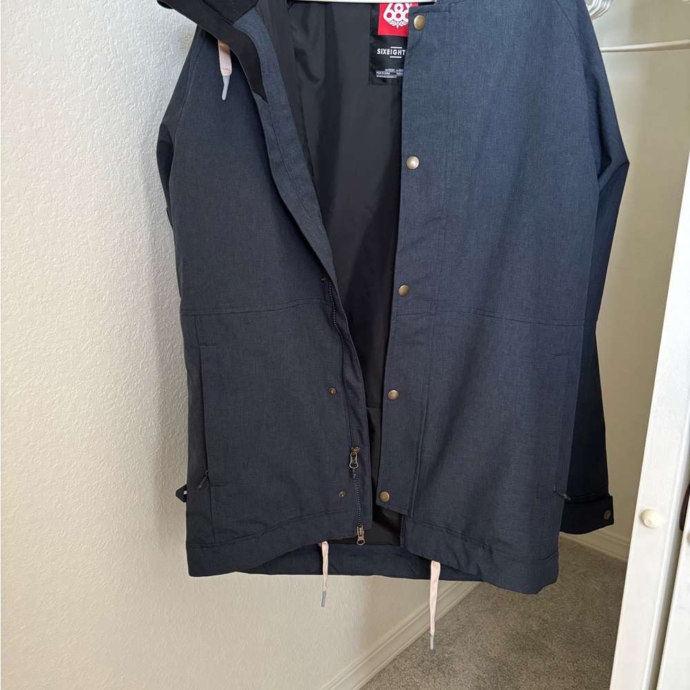 686 Men's Dark Gray Shell Jacket - image 1